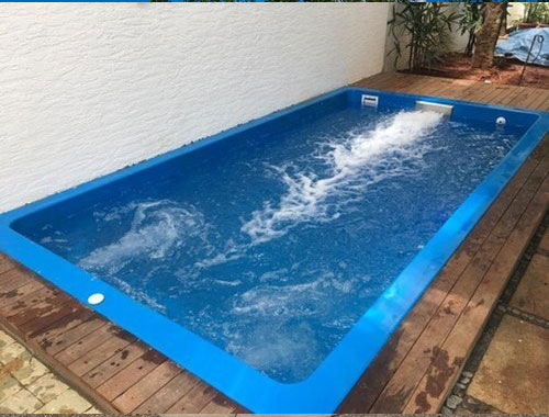 Fiberglass Rectangular Swimming Pool Manufacturer in Jaipur